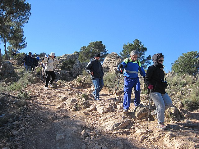 Un total de 35 senderistas participaron en la ruta organizada por la concejala de Deportes en el Parque Regional del Valle y Carrascoy - 30