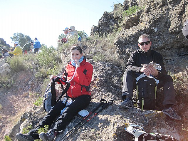 Un total de 35 senderistas participaron en la ruta organizada por la concejala de Deportes en el Parque Regional del Valle y Carrascoy - 23
