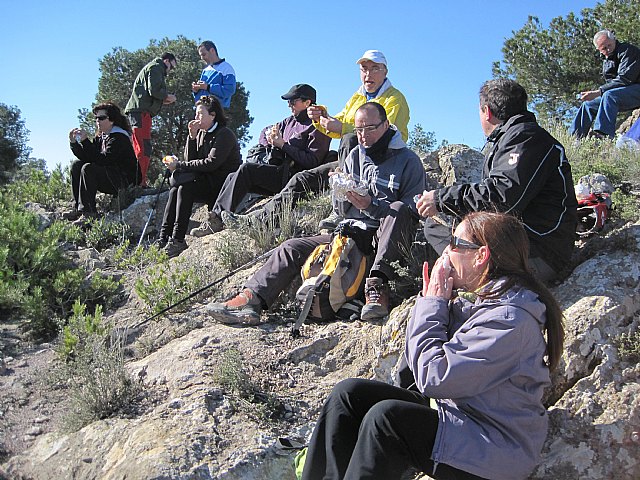 Un total de 35 senderistas participaron en la ruta organizada por la concejala de Deportes en el Parque Regional del Valle y Carrascoy - 25