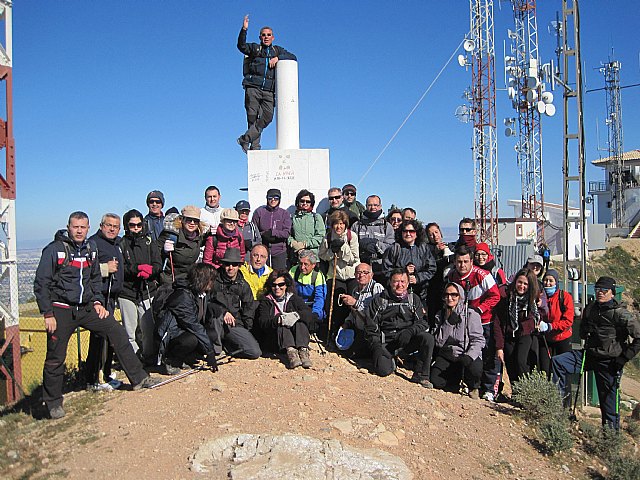 Un total de 35 senderistas participaron en la ruta organizada por la concejala de Deportes en el Parque Regional del Valle y Carrascoy - 27