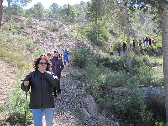 Un total de 35 senderistas participaron en la ruta organizada por la concejala de Deportes en el Parque Regional del Valle y Carrascoy - 34