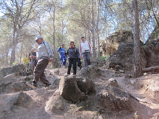 Un total de 35 senderistas participaron en la ruta organizada por la concejala de Deportes en el Parque Regional del Valle y Carrascoy - 35