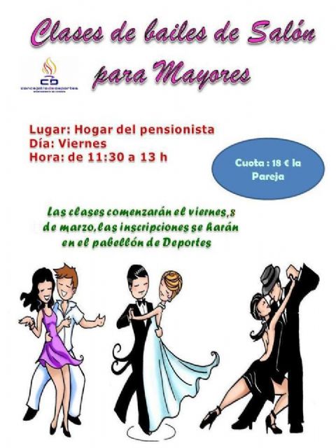 Deportes oferta clases de baile de salón para las personas mayores - 1, Foto 1
