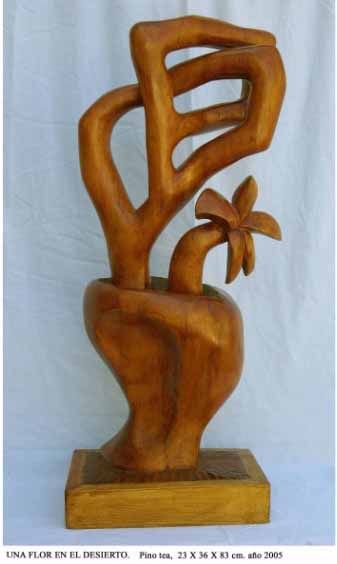 Esculturas de madera de José Antonio Toledo se exponen en el Centro Cultural - 1, Foto 1