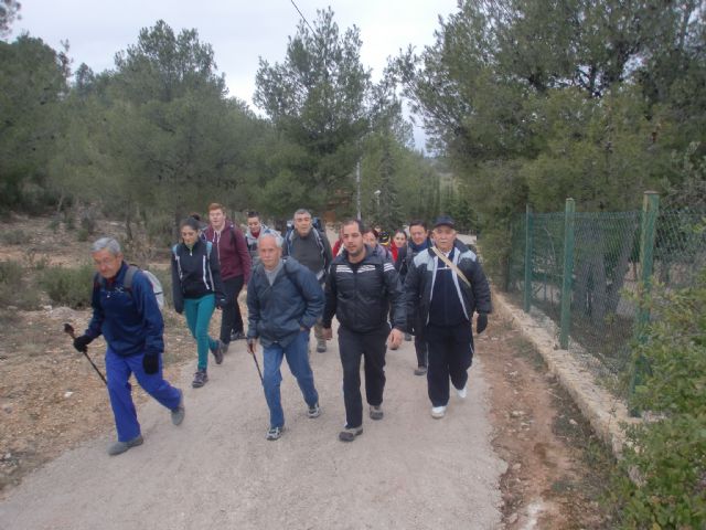 Un total de veintiún senderistas participaron el pasado domingo en una ruta que discurrió por Sierra Espuña, Foto 1