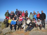 Un total de 35 senderistas participaron en la ruta organizada por la concejalía de Deportes en el Parque Regional del Valle y Carrascoy