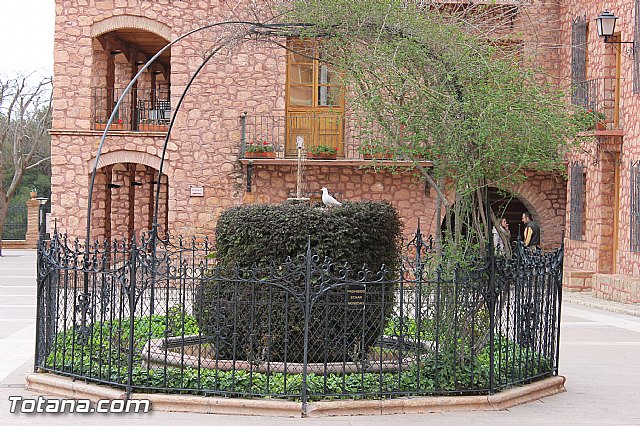 La restauracin de las pinturas en los anexos de La Santa permitirn conocer la entrada primitiva a la gruta que dio origen a la construccin de la ermita - 9