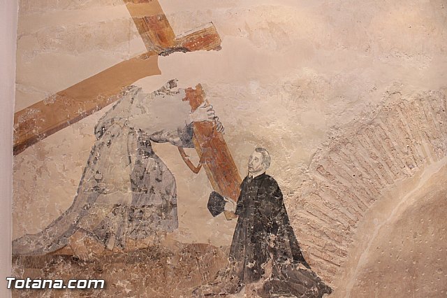 La restauracin de las pinturas en los anexos de La Santa permitirn conocer la entrada primitiva a la gruta que dio origen a la construccin de la ermita - 19