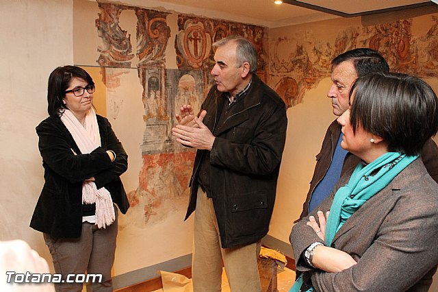 La restauracin de las pinturas en los anexos de La Santa permitirn conocer la entrada primitiva a la gruta que dio origen a la construccin de la ermita - 22