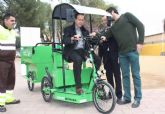 El mantenimiento de los parques y jardines se apunta a la movilidad sostenible