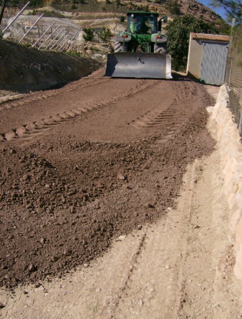 Agricultura invertirá 1,5 millones en el arreglo de 41 caminos rurales de servicio en los municipios de Lorca y Puerto Lumbreras - 1, Foto 1