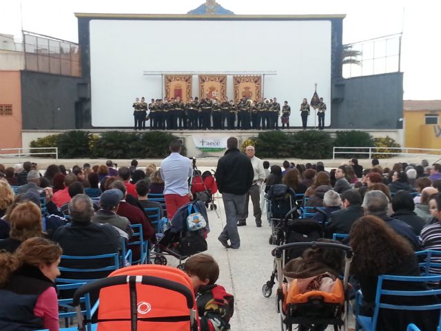 Mula, Alguazas, Abarán y OJE y Cruz de los Espejos de Archena, en el II Encuentro de Bandas de Tambores y Cornetas - 1, Foto 1