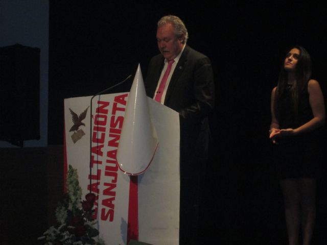 José Soria pregona la Semana Santa para la Cofradía de San Juan Evangelista de Alcantarilla - 1, Foto 1