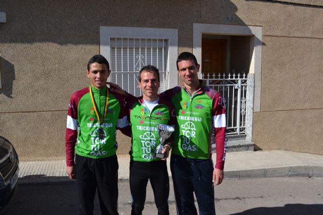 Los atletas cehegineros suben al pódium en el Campeonato Provincial de Duatlón - 1, Foto 1