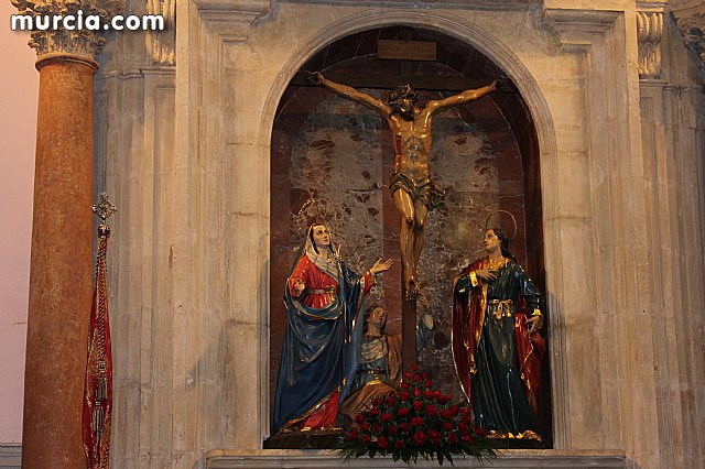 Cruz califica el estudio que atribuye a Salzillo el Cristo del Perdn como 