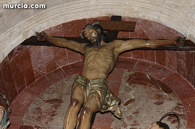 Cruz califica el estudio que atribuye a Salzillo el Cristo del Perdn como 