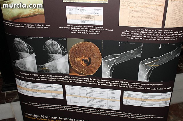 El restaurador Fernndez Labaña expone las investigaciones que le han  llevado a atribuir a Salzillo el Cristo del Perdn - 4