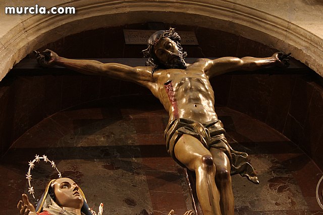 El restaurador Fernndez Labaña expone las investigaciones que le han  llevado a atribuir a Salzillo el Cristo del Perdn - 15