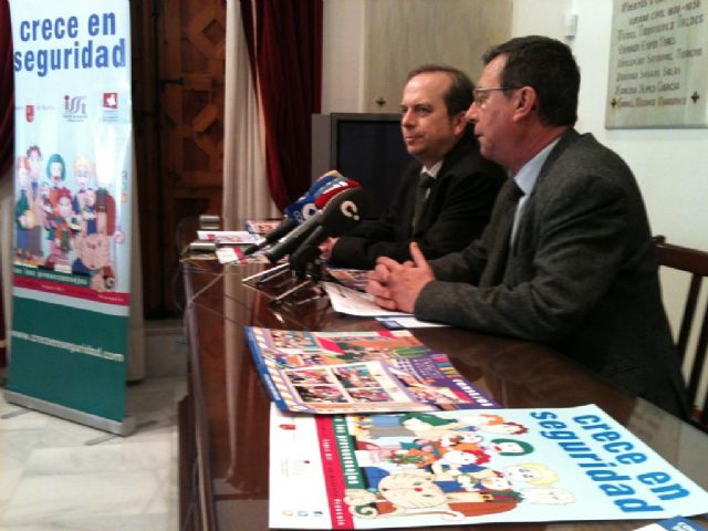 El Ayuntamiento de Lorca y la Comunidad Autónoma promueven la prevención de riesgos entre los 1.100 alumnos de 5ª de Primaria con la campaña Crece en Seguridad - 1, Foto 1