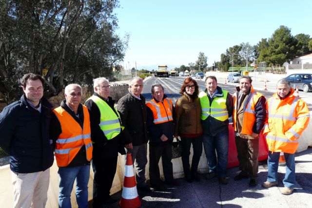 La Comunidad Autónoma de la Región de Murcia concluirá las obras de desdoblamiento de la carretera A5 en Molina de Segura antes del verano - 1, Foto 1