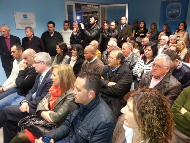 Valcárcel inaugura la sede del PP en La Unión - 2, Foto 2