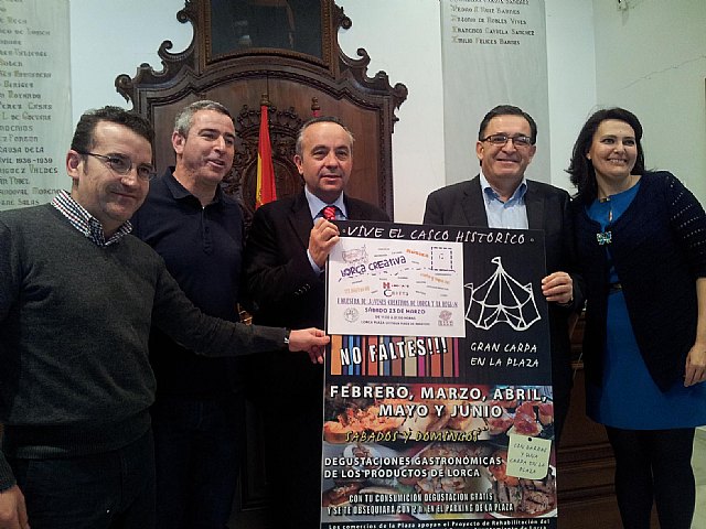 El Casco Histórico de Lorca acogerá el I Encuentro Creativo de Jóvenes y el XXII Mercado de Artesanía de Semana Santa - 1, Foto 1