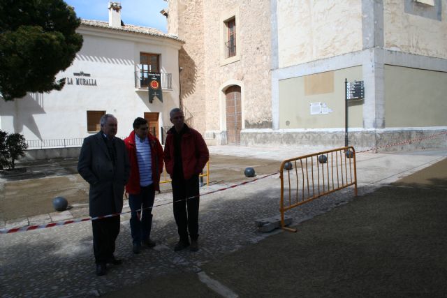 El pavimento de la plaza del Castillo se mejora y consolida respetando su estética original - 1, Foto 1