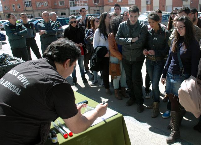 Alumnos de Criminología de la UMU visitan a la Guardia Civil de Murcia - 2, Foto 2