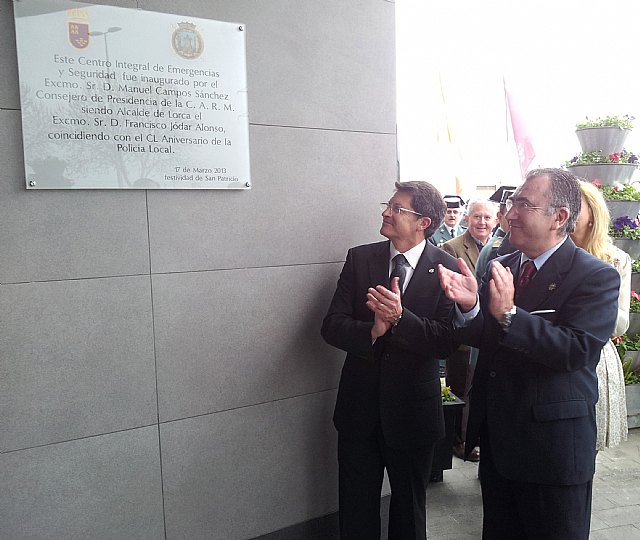 El Centro Integral de Seguridad de Lorca amplía la operatividad y la atención inmediata de los servicios de seguridad y emergencias - 1, Foto 1