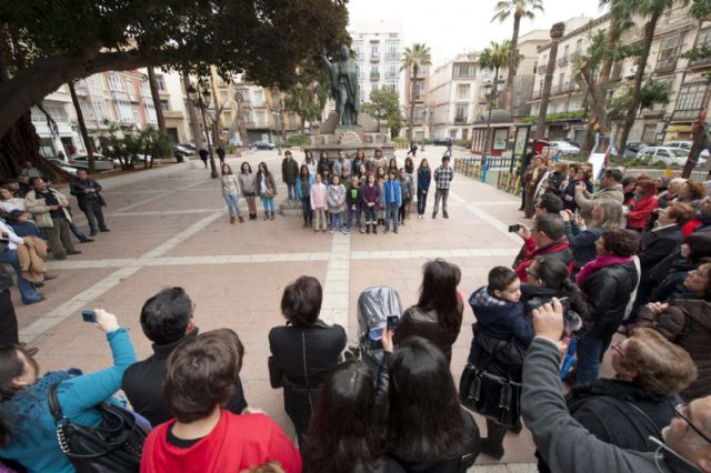 La Escuela Municipal de Teatro homenajeó al cartagenero Isidoro Máiquez - 4, Foto 4