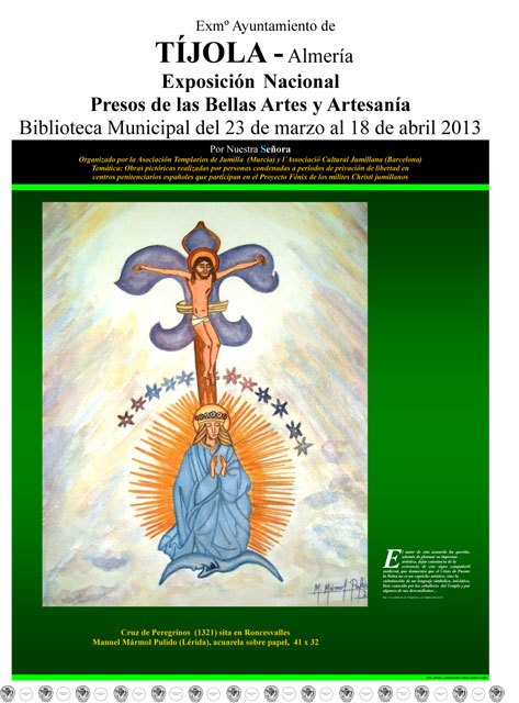 Presos de las Bellas Artes y Artesanía en el Ayuntamiento y Semana Santa de Tíjola (Almería) - 1, Foto 1