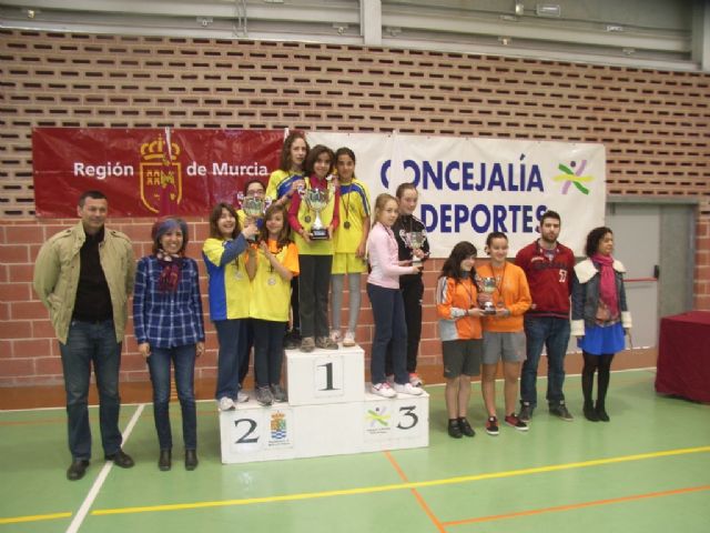 El Colegio Comarcal Deitania se proclamó campeón regional en la categoría alevín masculino, en la final regional de bádminton de Deporte Escolar - 2, Foto 2