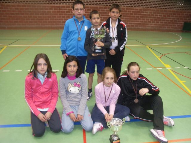 El Colegio Comarcal Deitania se proclamó campeón regional en la categoría alevín masculino, en la final regional de bádminton de Deporte Escolar, Foto 4