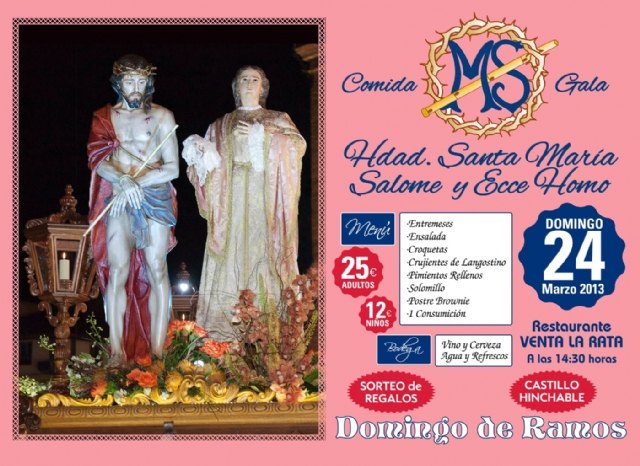 La Hermandad de Santa María Salomé y Ecce Homo organiza su tradicional comida - 1, Foto 1