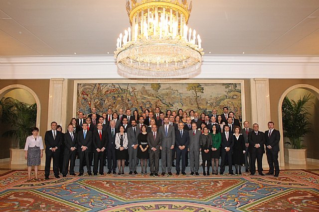 La Región presenta su informe anual de actividad emprendedora en el Palacio de la Zarzuela - 1, Foto 1