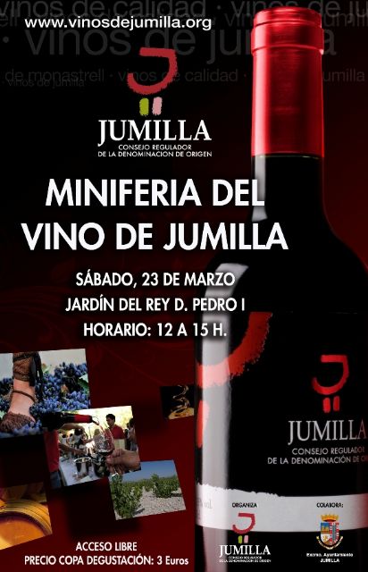 Este sábado, el CRDO Jumilla vuelve a celebrar la Miniferia del Vino de Jumilla - 1, Foto 1