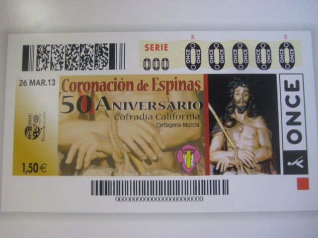 Los Californios presentan el cupón conmemorativo del 50 aniversario de la Coronación de Espinas - 2, Foto 2