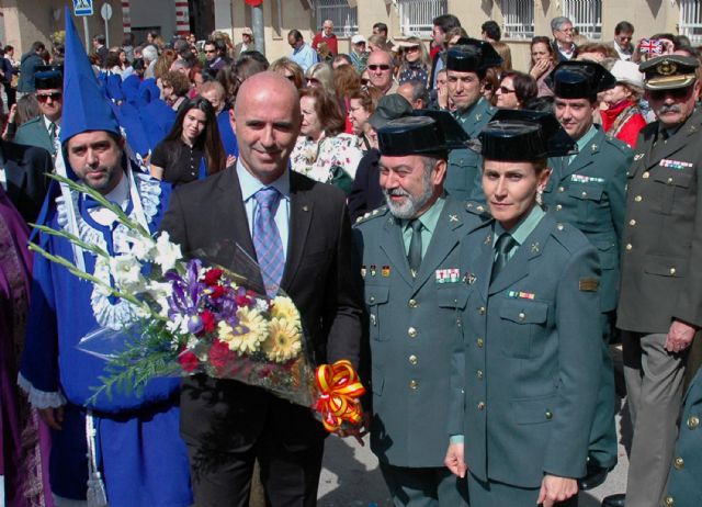 La Guardia Civil escolta el paso del Cristo del Amor en su procesión del Viernes de Dolores - 5, Foto 5