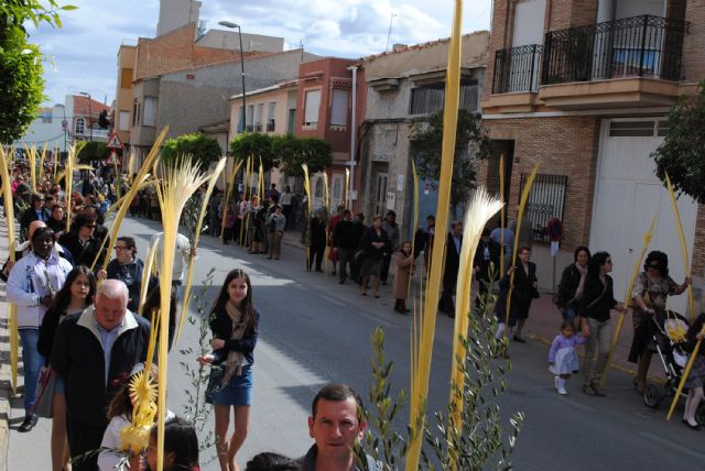 Las palmas y las ramas de olivo inundan un año más Las Torres de Cotillas - 1, Foto 1