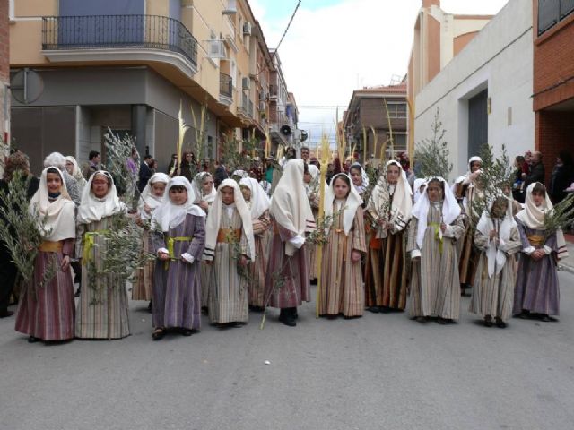 El pasado domingo comenzaba la celebración de la Pascua con la Procesión de la Burrica y la bajada del Cristo Amarrado a la Columna - 2, Foto 2