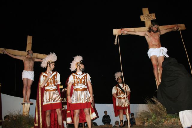 Unas dos mil personas asistieron a la representación de la Pasión Viviente de Lorquí - 5, Foto 5