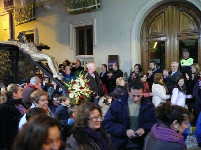 Los pequeños tamborileros y tamborileras de la Asociación de Tambores Cristo de la Sangre tiñen las calles de morado en su quinta Tamborada Infantil - 5, Foto 5