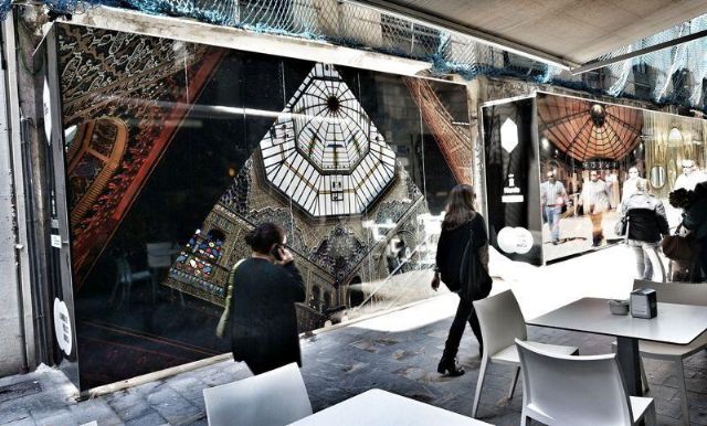 Ya están instalados los vinilos que cubren los bajos en desuso de Calderón de la Barca y Serrano Alcázar - 1, Foto 1