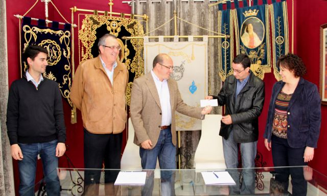 El Ayuntamiento y el Cabildo de Cofradías firman un convenio de colaboración para impulsar y promocionar la Semana Santa lumbrerense - 1, Foto 1