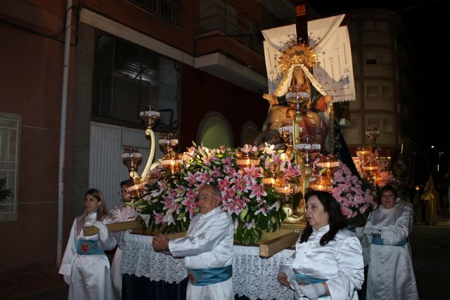 Mazarrn se emociona con su solemne procesin del Santo Entierro, Foto 2