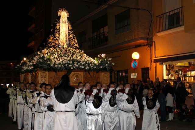 Mazarrn se emociona con su solemne procesin del Santo Entierro, Foto 4