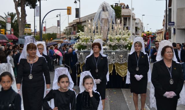 La lluvia no impide la celebración del Encuentro del Domingo de Resurrección en San Pedro del Pinatar - 3, Foto 3
