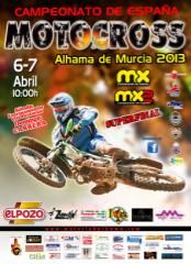 El próximo fin de semana tendrá lugar en el Circuito de Las Salinas el Campeonato de España Moto Cross Alhama de Murcia 2013, Foto 1