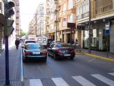 El Ayuntamiento de Águilas mejora la señalización vial en varias calles de la ciudad
