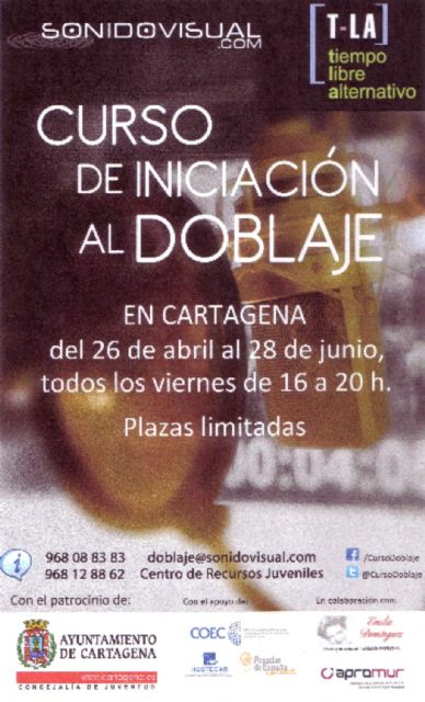 El T-La organiza un Curso de Iniciación al Doblaje - 1, Foto 1